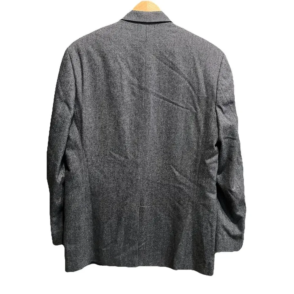 Lauren‎ Ralph Lauren Herringbone Wool Cashmere Blend Men's Blazer Size 40R